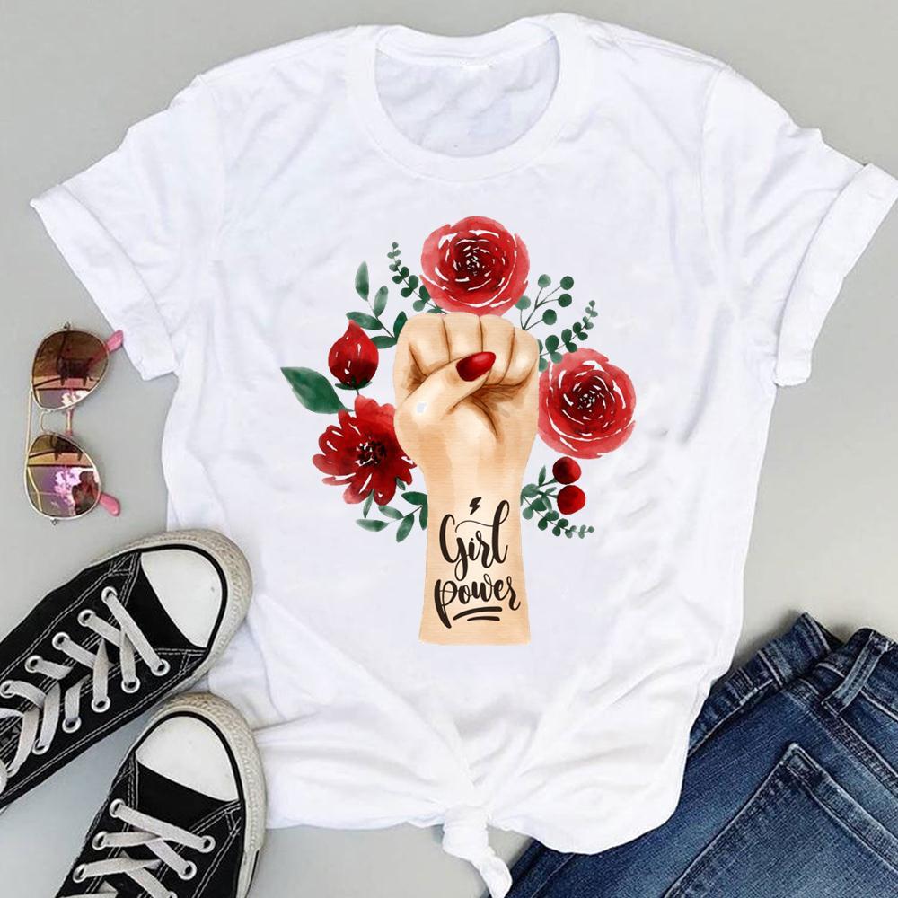 Summer New Shortsleeved Tshirt with Swan and Butterfly Print Patterns Roundneck Top Made of Modal Fabric Women Clothing