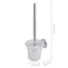 Stainless Steel Wall Mounted Bathroom Toilet Brush with Holder