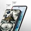 Vintage compass illustration Phone Case For Xiaomi Mi 15 14 13 13T 12 12T 12S 11 11i 11T Pro Ultra Lite 5G Black Soft