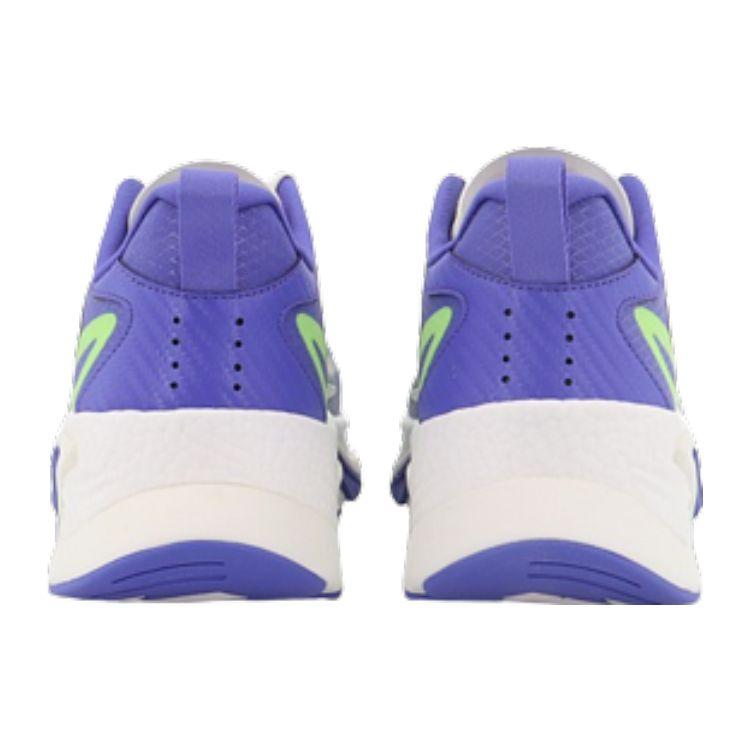Anta Not Stop Pro Shock Absorption Non-Slip Wear-Resistant Low-Top Running Shoes Men Running Shoes White Purple Green 112225596-5