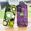 Invader Zim Phone Case For S23 Samsung S26 S24 S25 Ultra S22 S20 Fe S21 Plus A54 A34 A53 A16 Glass Cover
