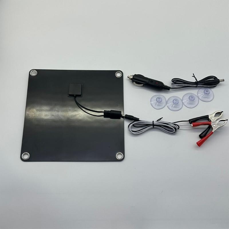 10W 12V Solar Panel Dripping Glues Plate With Wire Solar Systems Module for Science And Technology Products Enduring