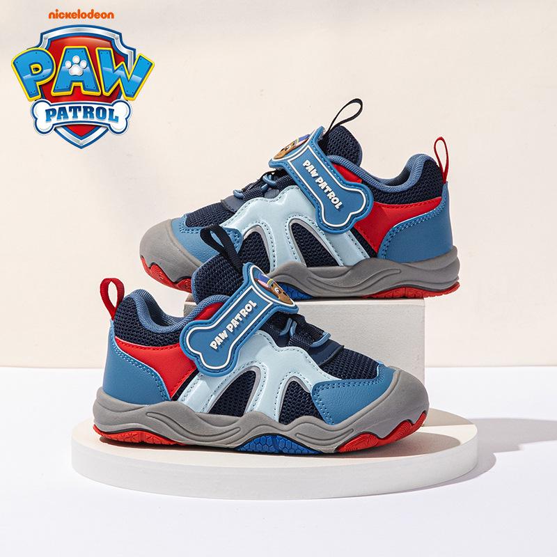 2025 Paw Patrol Non-slip Autumn Mesh Sneakers for Boys - Breathable, Lightweight, Soft Sole Sports Shoes for Toddlers & Kids