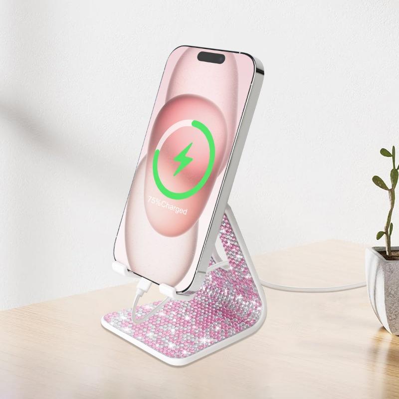 Diamantbesetzter Handyhalter Büro-Handy-Ständer Desktop-Artefakt Tablet-Ständer