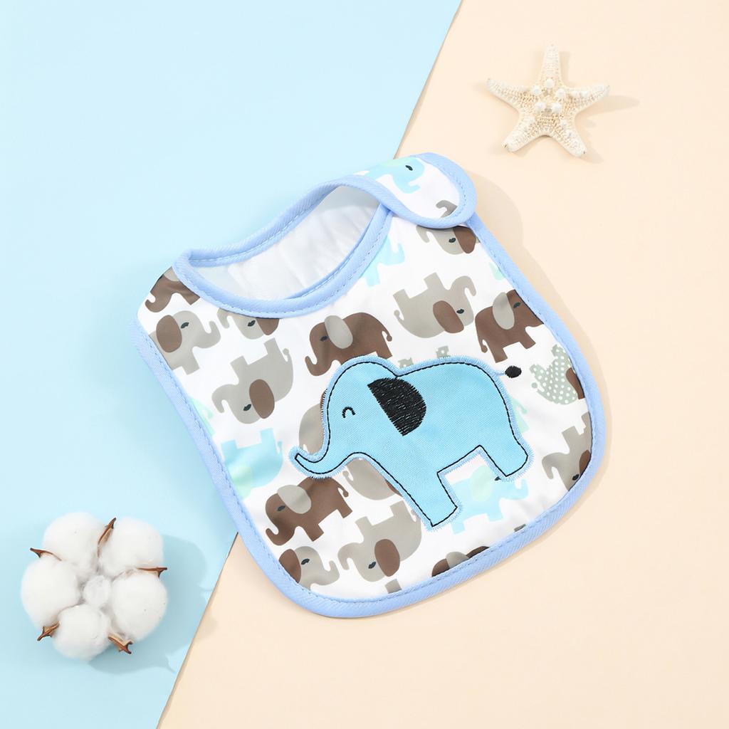 Baby Girl Boy Feeding Bibs Waterproof Apron Cartoon Towel Kids Toddler Dinner baberos Bandanas Burp Cloths