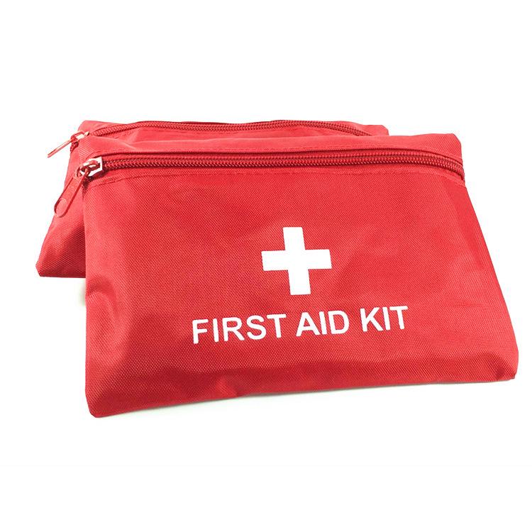 12-in-1 Portable Outdoor First Aid & Disaster Kit | Empty Medical Bag with Logo