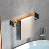 Towel Rack Bath Holder Bathroom Organizer Storage for SPA Washcloths