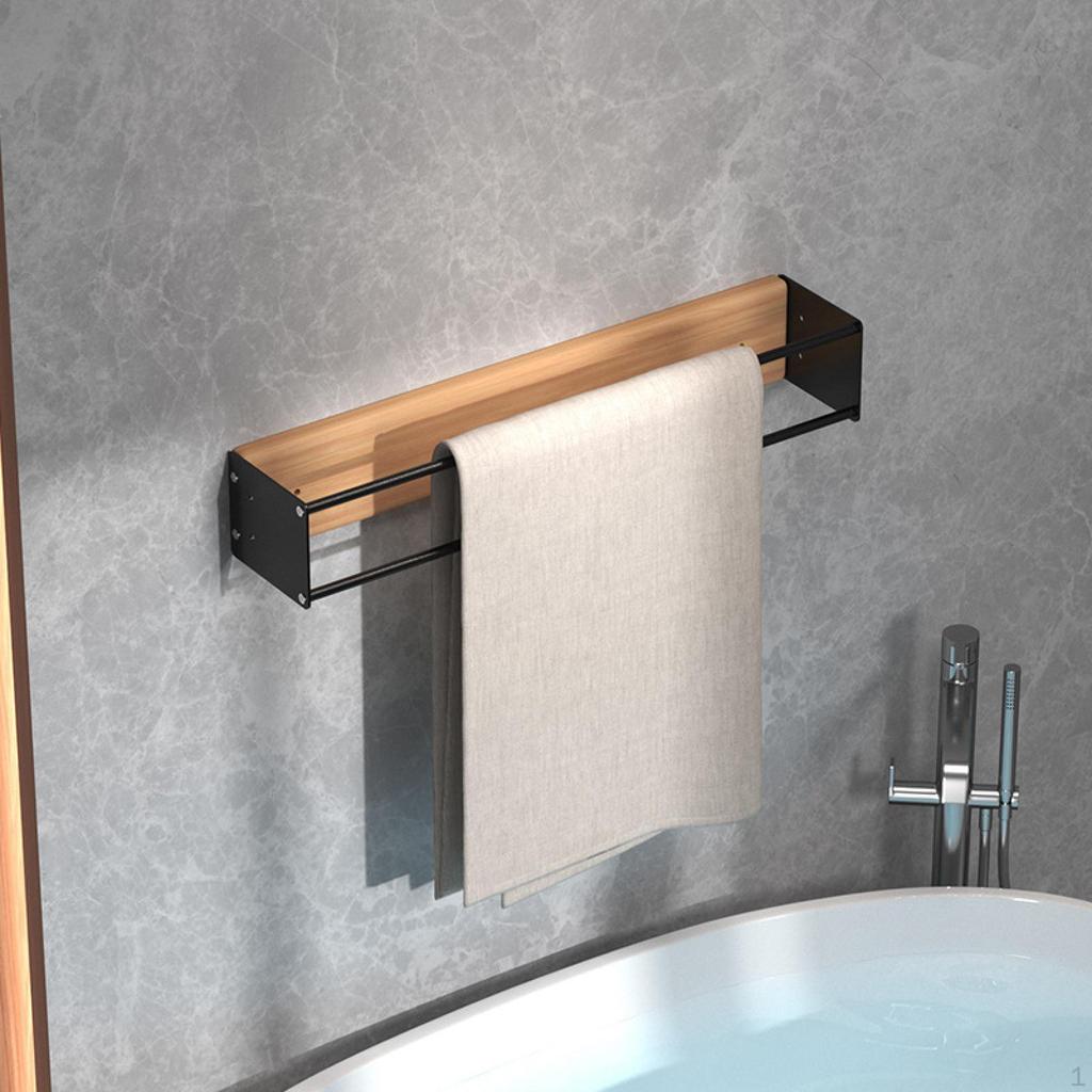 Towel Rack Bath Holder Bathroom Organizer Storage for SPA Washcloths