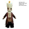 Spooky Candle Head Doll with Vintage Clothing LED Flickering Flame Unique Collectible Art Doll Gothic Halloween Decor Gift