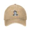 Vintage RIP Charlie Kirk Gedenk-Baseballkappe Unisex Damen Used Denim Gewaschene Kopfbedeckung Ein wahrer Patriot Outdoor Verstellbare Hüte