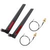 2PCS M.2NGFF Wireless Network Card Connect Cable 2*8DBi AC688 Network Antenna