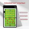Basketball & Football Magnetic Coaching Board with Leather Flip