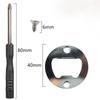 Diy Handmade Creative Crystal Resin Epoxy Beer Spanner Bottle Opener Dried Flower Epoxy Mirror Silicone Mold Mold for Resin