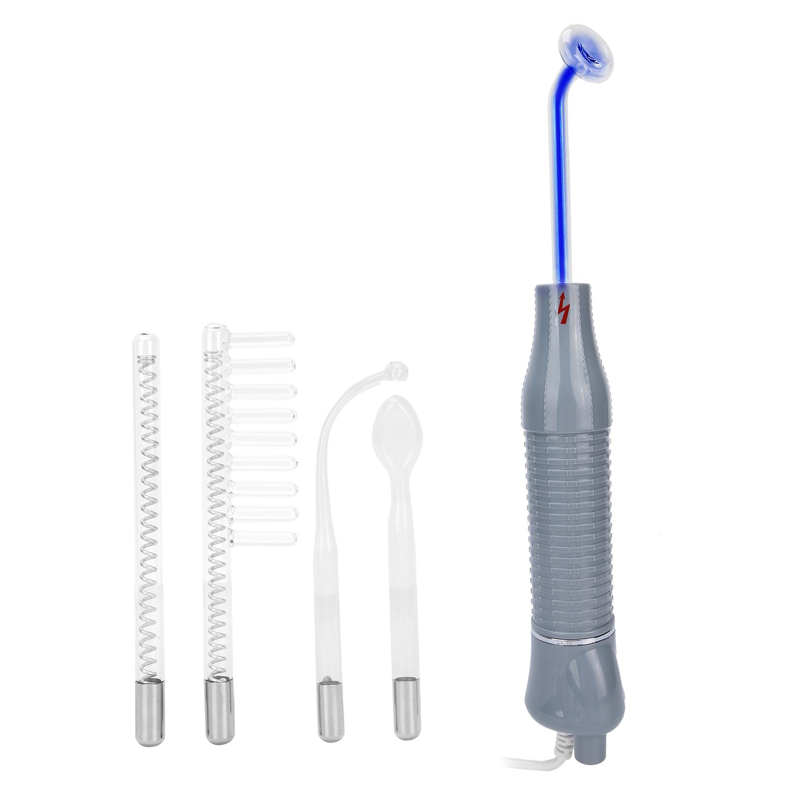 

Высокочастотный электротерапевтический прибор для удаления угрей, ухода за кожей и волосами, электротерапевтический стержень 110 В, вилка США US Plug