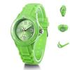 Silikon-Jelly-Armband, lässige Quarz-Armbanduhr, analoge Armbanduhr, Geschenk