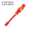 Professional Insulated Socket Wrench 1000V Safety Electrical Work Hexagonal Socket Screwdriver Tool For Electrician