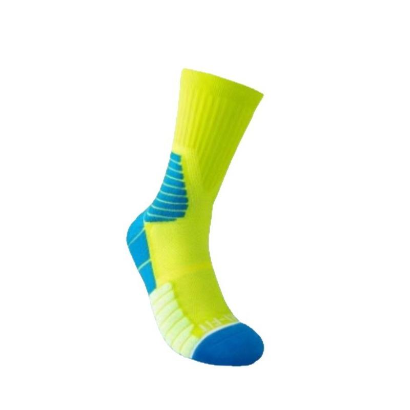 Male Autumn and Winter Heavy Towel Bottom Sports Running Basketball Badminton High Socks