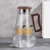 High-Capacity Glass Water Pitcher & Tea Pot Set