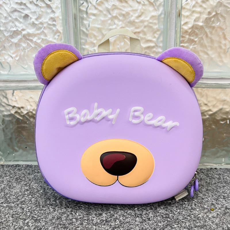 Backpack Eggshell Eva Appearance Design Of Little Bear For School And Daily Use