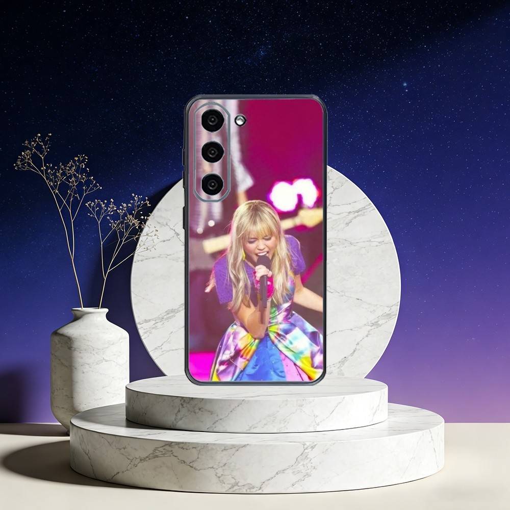 

FUNNY H-HannahS M-Montana Phone Case For Samsung Galaxy A73,A72,A71,A70,A53,A52,A51,Others Soft Black Cover Samsung a32 4g