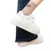 Product Platform White Shoes Women's Skirt 2025 Spring New Versatile Height-increasing Shoes Small Casual Board Shoes