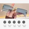 Non-polarized Vintage Small Frame High-end Simple Fashion Sunglasses Women's Men's Street Photography Fashion Sunglasses