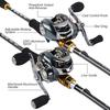 Fishing Rod and Fishing Reel Combo for Lure Fishing Baitcasting Reel Fresh/Salt Water Fishing Tackle