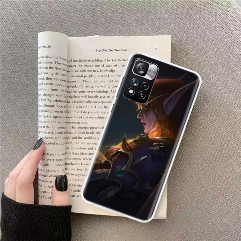 W-World Of W-Warcraft Elf Phone Case For Xiaomi Poco F7 14 Ultra Mi 15 10 11 Lite X7 X6 X5 X3 M5S M6 10T 11T F6 F5 Pro F4 GT