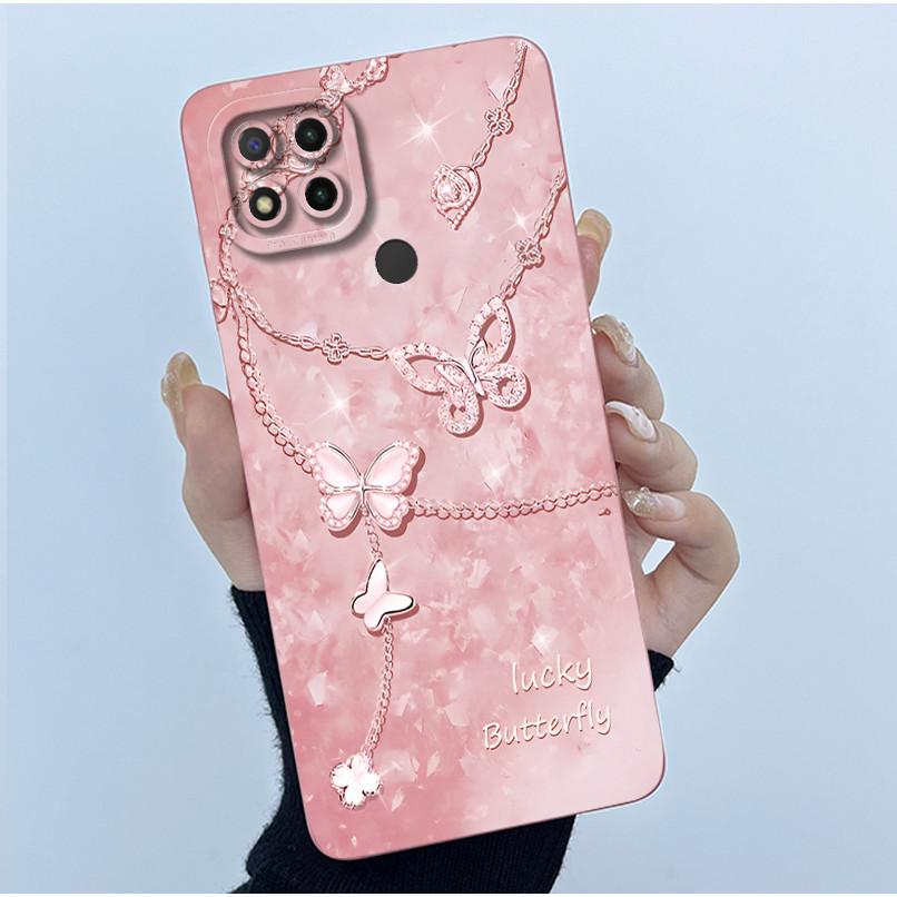 Fashion Simplicity Phone Case For Xiaomi Redmi 9C NFC Soft Liquid Silicone Fundas Redmi9C Redmi 9 C Camera Protection Cover Case