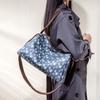 Printed Large-capacity Tote Bag for Women's Winter, High-end Quality, Niche Commuting Single-shoulder Crossbody Bag
