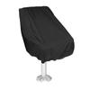 Rainproof Outdoor Captain's Boat Seat Cover - 210D Protective Sleeve for Fixed Rear Seat