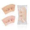 Soft 3D Lashes Extension Skin Reusable Grafted Lash Mannequin Model  Face Makeup Tools