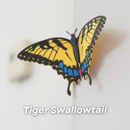 1/3/6Pcs 3D Butterfly Refrigerator Magnet DIY Home Office Kitchen Locker Fridge Realistic