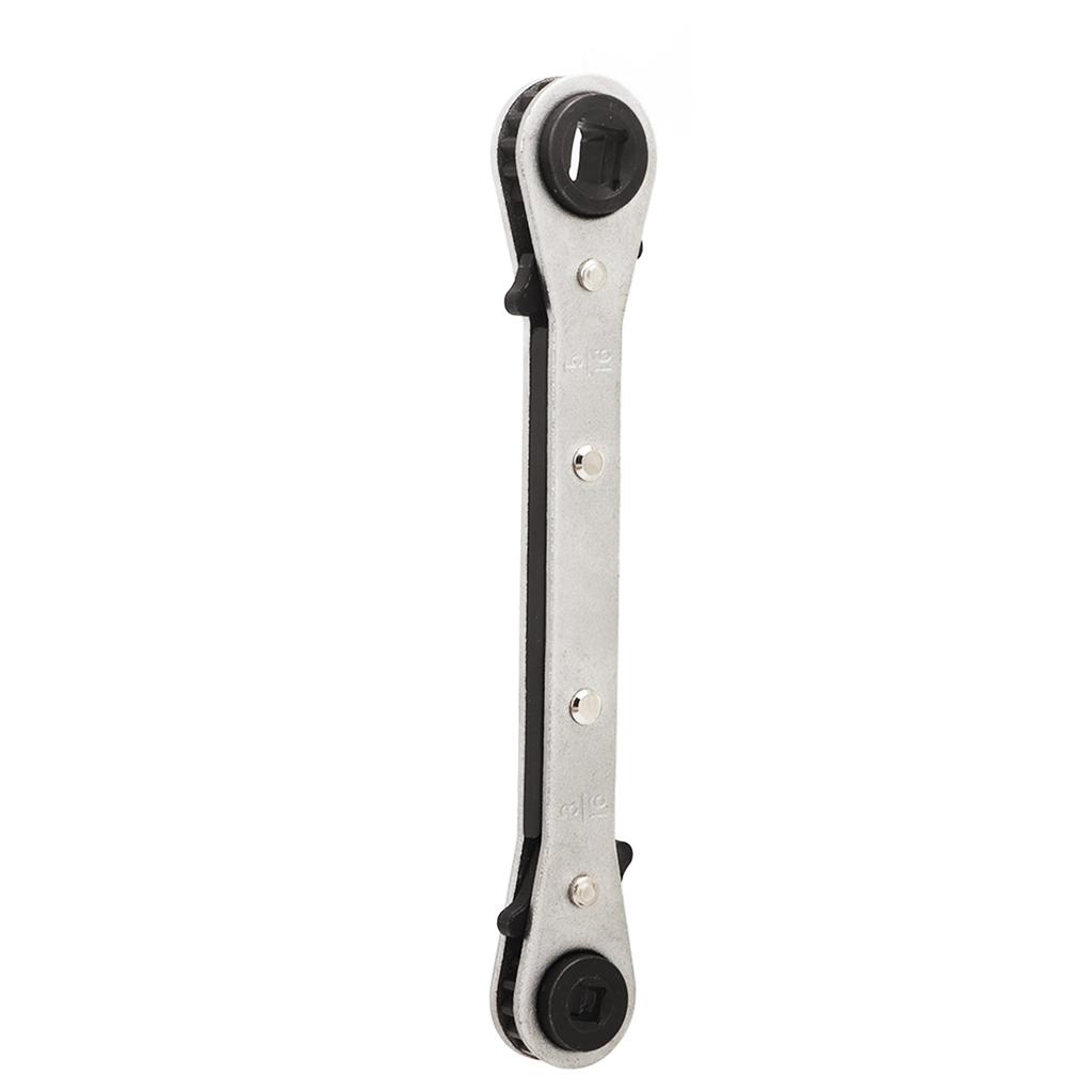 Ratcheting Service Wrench Refrigeration Reliable Wratchet Spanner Tool for Air Conditioning Repair