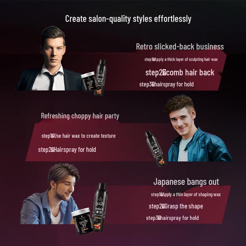 Schwarzkopf Herren Öl-Kontroll Shampoo & Haargel Set