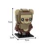 Buildmoc Star Movie Figures Vader-Anakined Ewoked Ahsokaed Kuiils General-Grievous Model Building Blocks Kids Toys for Children