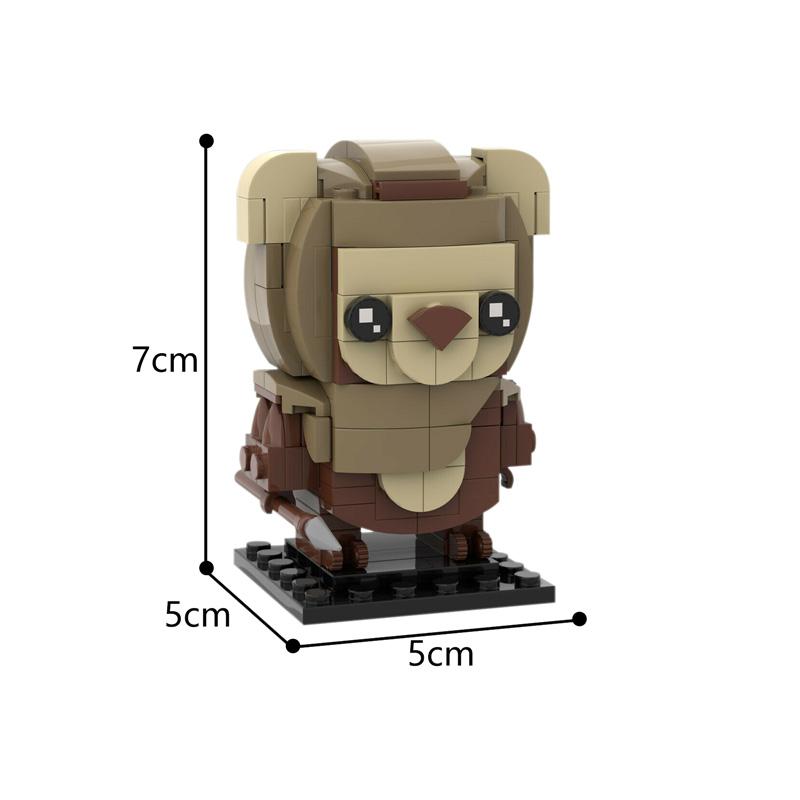 Buildmoc Star Movie Figures Vader-Anakined Ewoked Ahsokaed Kuiils General-Grievous Model Building Blocks Kids Toys for Children