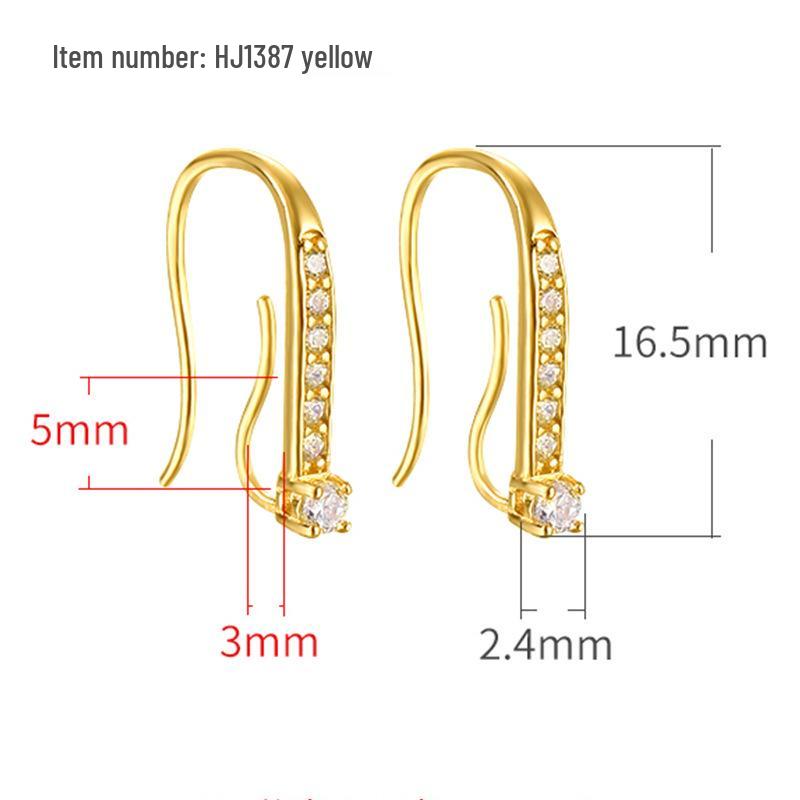 DIY Earring Accessories: Ear Studs, Hooks, and Bead Settings for Handmade Jewelry