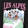 Disney Childrens/Kids Les Alpes Mickey Mouse & Minnie Mouse Heather Hoodie