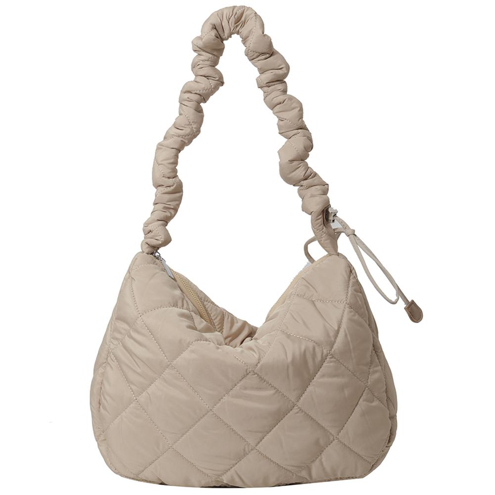Quilted Padded Crossbody Bag Women Pleated Bubbles Cloud Shoulder Bags Large Capacity Handbags Tote Designer Bag Dumpling Bag