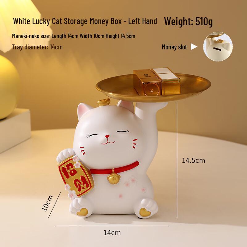 Maneki-Neko Lucky Cat Storage & Piggy Bank