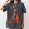 Witches Light Cigarettes On The Stake Summer New Casual and Fashionable Tshirt Suitable for Both Unisex and Women