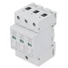 3P Surge Protective Device Flame Retardant PC Material Voltage Protection Arrester Module 60KA 420V