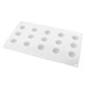 15Cavities Round Ball Shaped Mini Truffles Mold For Chocolate Mould Candy Pudding Jelly Mould DIY Non-Stick Cake DecoratingTools