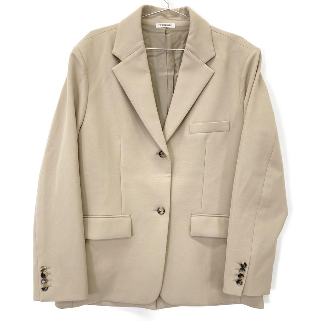 EVERY DAY I LIKE 24 year old beige tailored jacket Jacket 36 beigeUsed