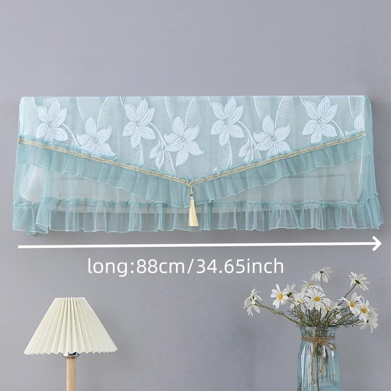 1PC 88cm/34.65inch Conditioner Cover Wall-Mounted Units, Universal No-Remove Indoor Unit Cover, Bedroom Dustproof Cover