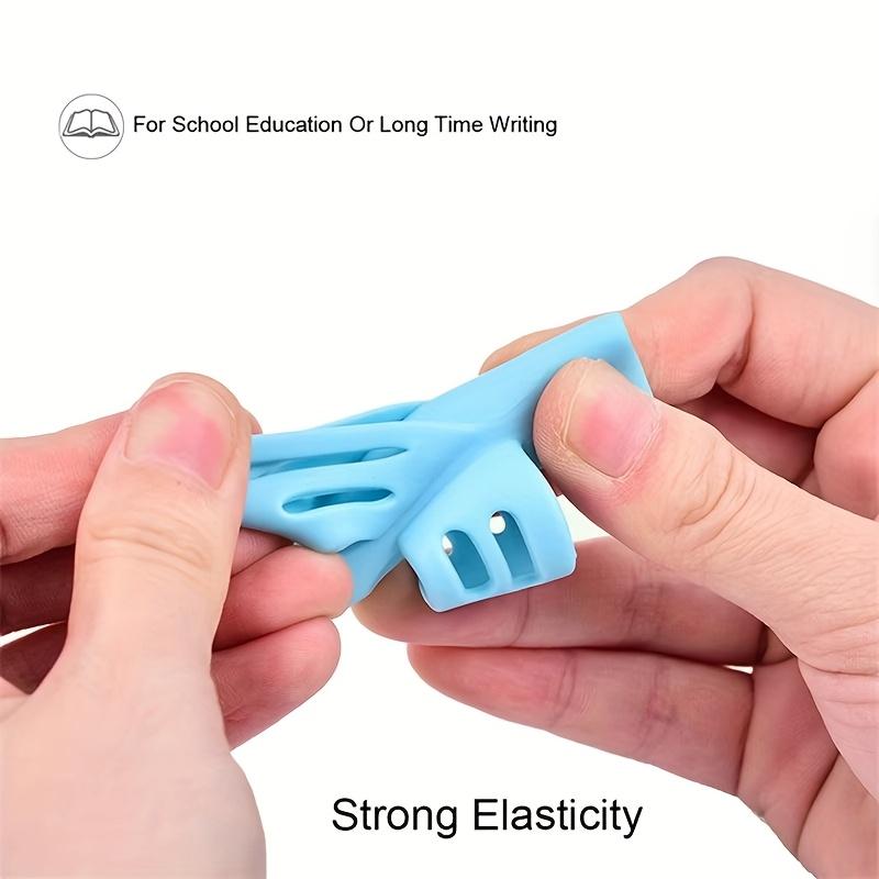 Child Silicone Pencil Writing Grip Posture Corrector Ergonomic Hand Writing Aid Tool For Learning Practicing Student Stationery