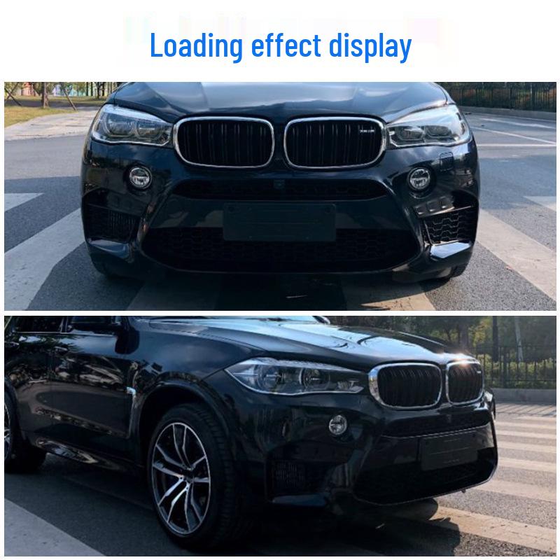 Manse Kennzeichenhalter vorne für BMW X5 M & X6 M - Halterungsrahmen & Abdeckung