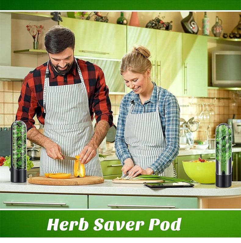 Vanilla Vegetable Fresh-keeping Box Pressure Resistant and Environmentally Friendly Fresh-keeping Device Creative Coriander Fresh-keeping Cup