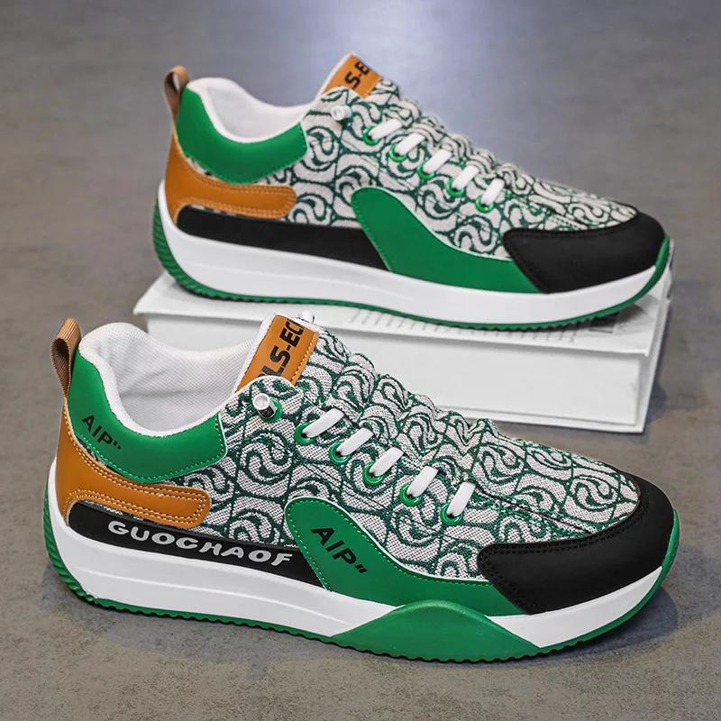 Spring and Autumn Leisure Breathable Sports Forrest Gump Shoes Versatile Fashion Flat Shoes   Shoes for Men with Free Shipping